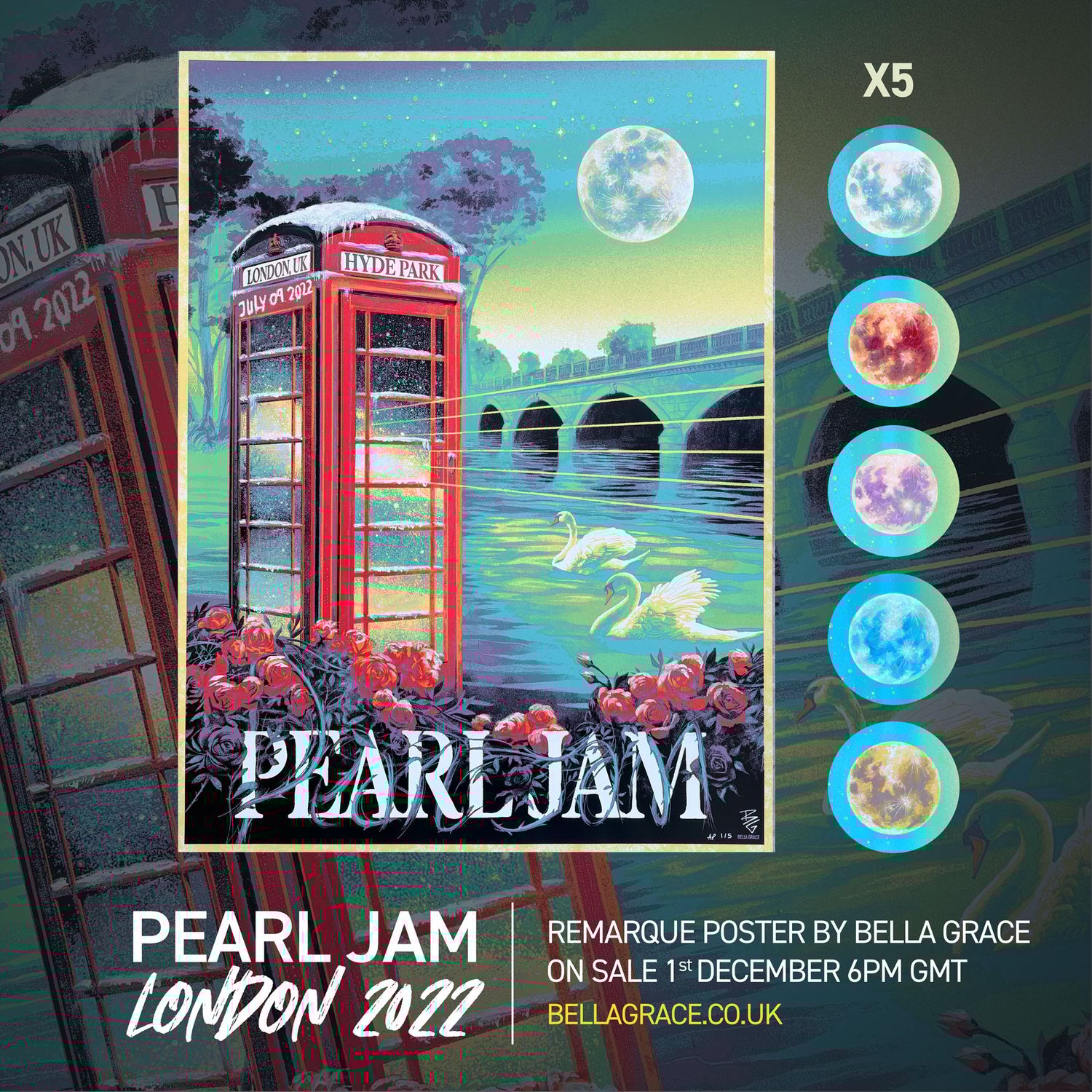 Image of Remarque of Pearl Jam - Hyde Park 2022