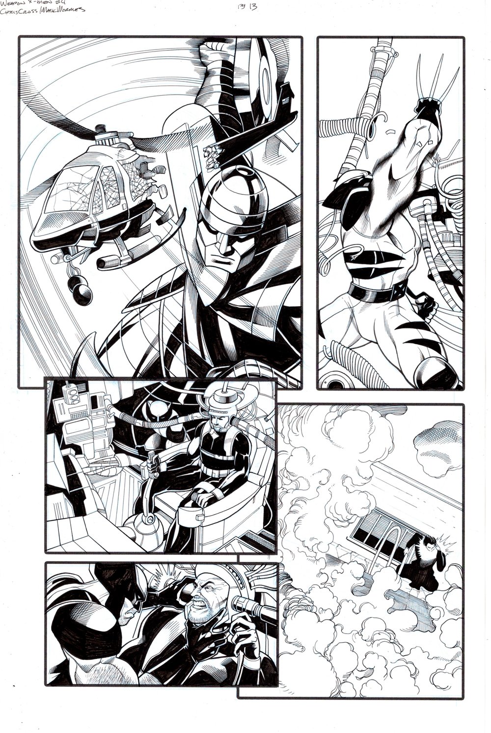 Image of Weapon X-Men #4 PG 13