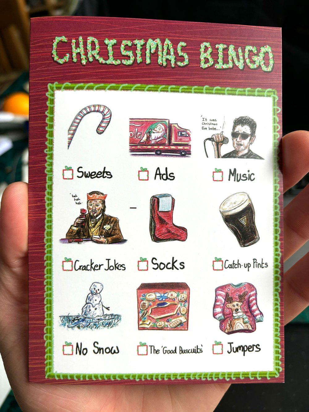 Christmas Bingo Cards [x3 Pack]