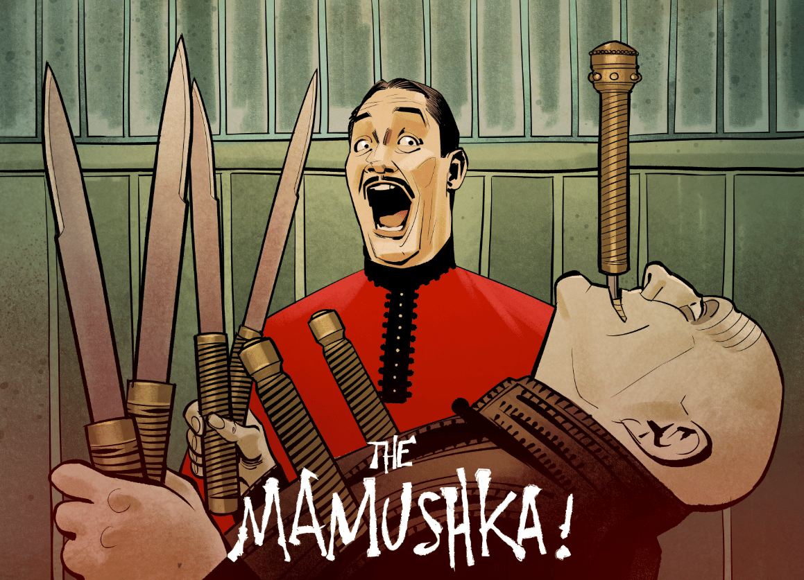 Image of THE MAMUSHKA! (A3 print)