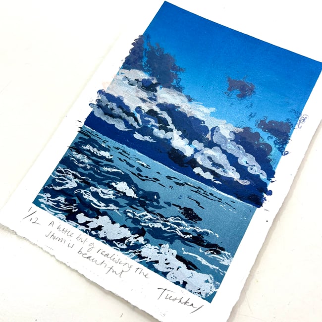 A Little Bit of Realising the Storm is Beautiful