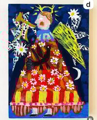 Image 3 of Guardian Angels / gouache on board 