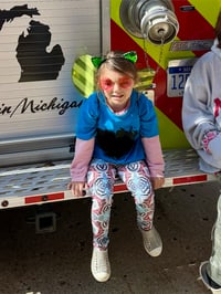 Image 2 of Tribal Fish Kid's Leggings