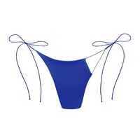 Image 1 of TRUE BLUE CHAIN BIKINI BOTTOM
