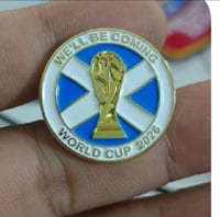 Image 1 of Scotland world cup 2026  enamel badge 
