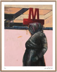 Image 1 of Artprint / Giclée / Kunsttryk / "Metrokonen"