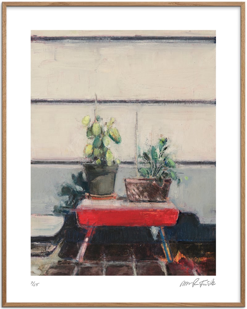 Image of Artprint / Giclée / Kunsttryk / "Mogens planter"