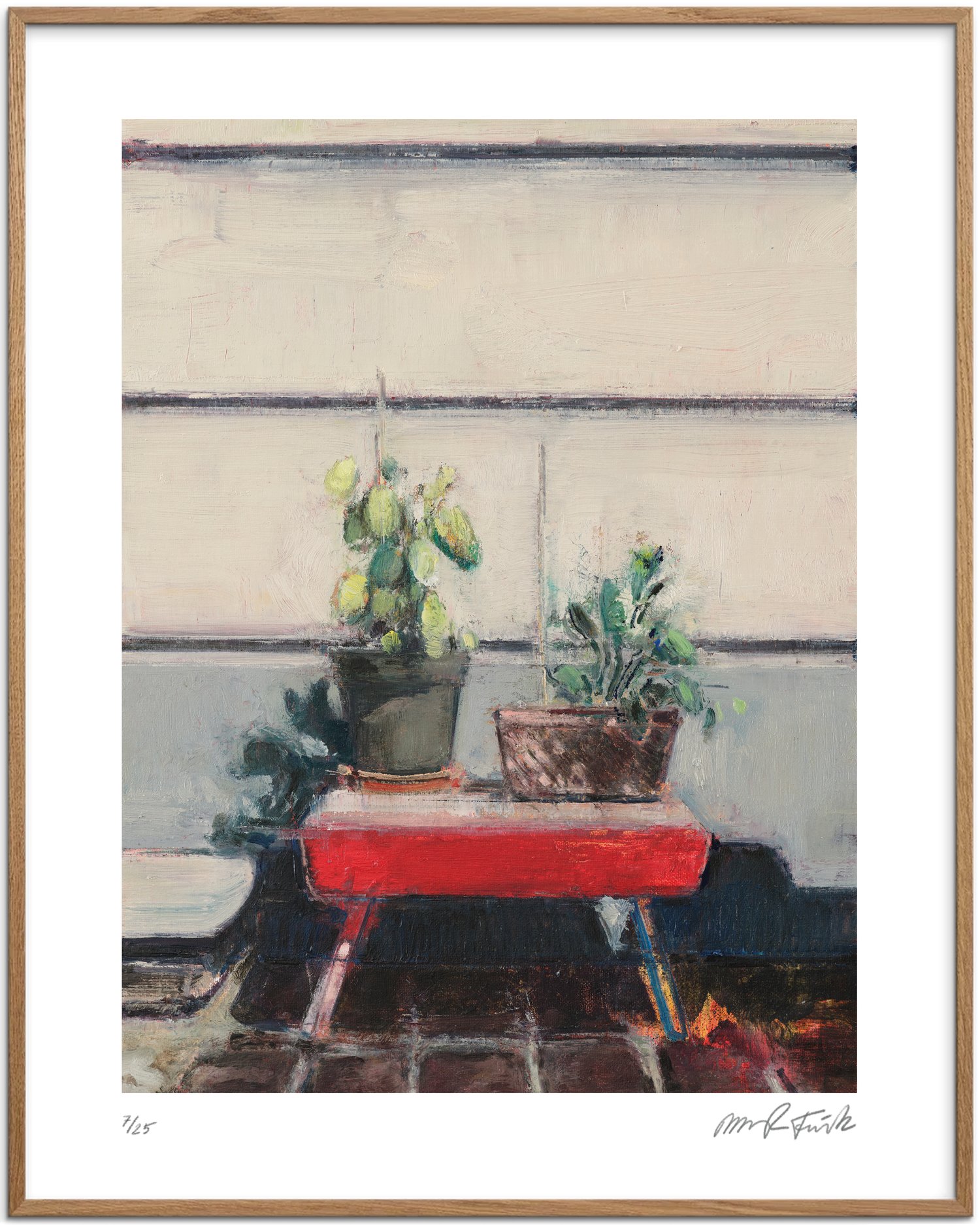 Image of Artprint / Giclée / Kunsttryk / "Mogens planter"