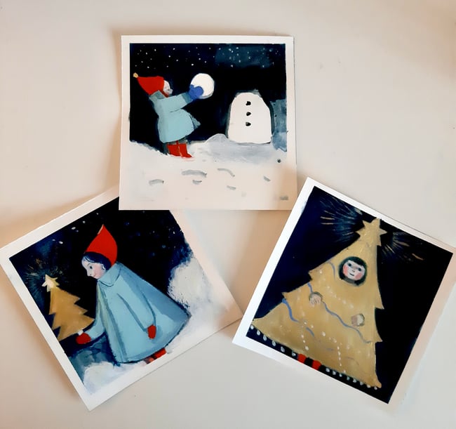 Golden tree ~ Original painting