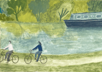 On the Towpath by Lily Sanderson