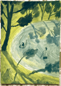 Summer Swim by Lily Sanderson