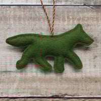 Image 5 of Festive Fox Decoration