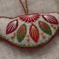 Image 3 of Festive Bird Christmas Decoration