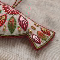 Image 4 of Festive Bird Christmas Decoration