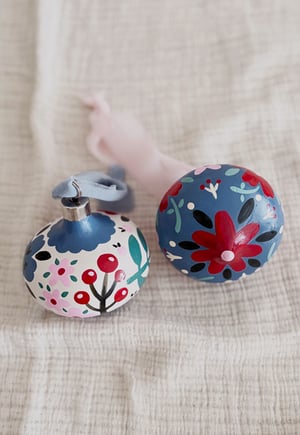 Image of ADORNOS DE NAVIDAD PINTADOS A MANO -2