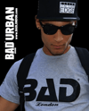 BAD CLOTHING URBAN T SHIRT LONDON COUTURE SPORTS FASHION BRAND 