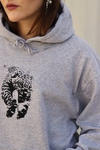 Image 1 of Cheetah Hoodie - BLACK