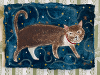 Celestial cat by Unity Coombes