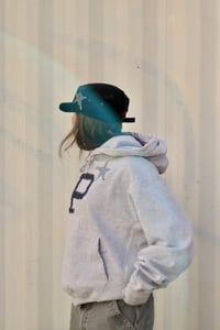 Image 3 of Navy P hoodie