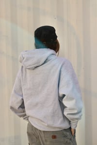 Image 4 of Navy P hoodie