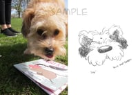 Image 2 of Original Dog Portrait commission!