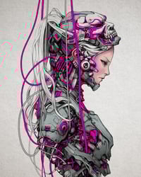 Image 2 of "Redux" Purple Variant Fine Art Print