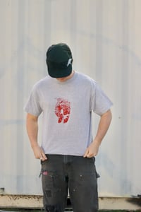 Image 4 of Cheetah Tee - Red 