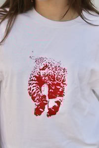 Image 5 of Cheetah Tee - Red 