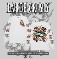 Image 1 of EARTH CRISIS / FOREVER TRUE COLLECTIBLE PACK /WHITE LONGSLEEVE 