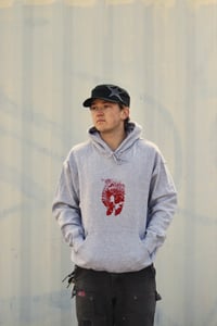 Image 2 of Cheetah Hoodie - RED