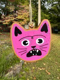 Anguished Cat Ornament