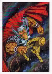 Image 1 of Beta Ray Bill original painting