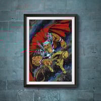Image 3 of Beta Ray Bill original painting