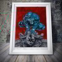 Image 2 of Venom poster prelim painting