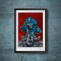 Image 3 of Venom poster prelim painting