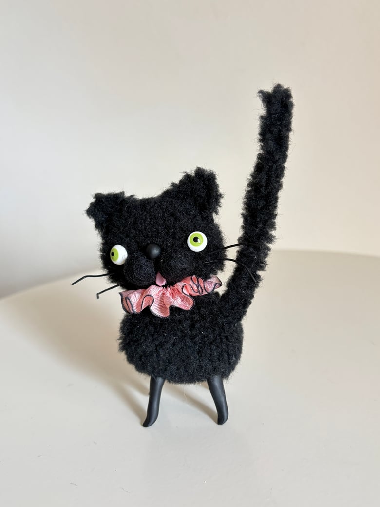 Image of Wooly Bully Cat in Black 