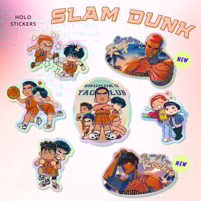 Image of SLAM DUNK STICKERS [IN-STOCK]