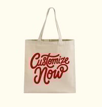 Image 1 of Custom Tote Bag 