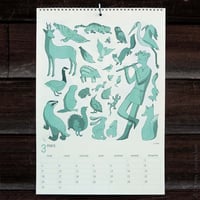 Image 2 of 2026 calendar - riso des bois