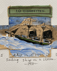 Image 2 of Sailing ship in a storm by Bill Payne