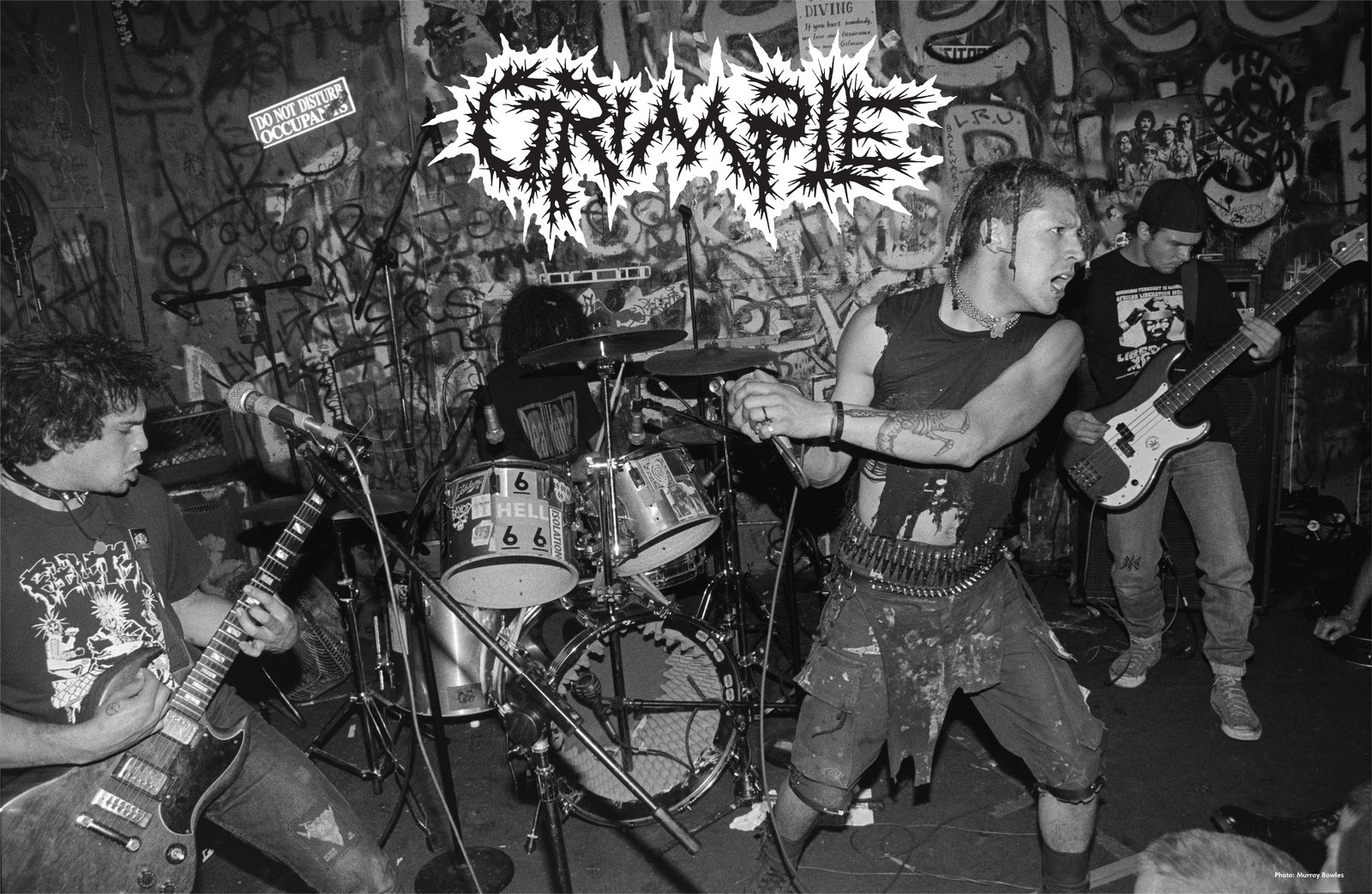 GRIMPLE / LOGICAL NONSENSE SPLIT LP LIMITED TO 150 BLUE / GREY