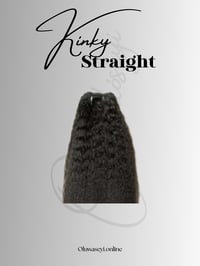 Kinky Straight Invisible Clip-In Hair Extensions