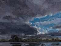 Approaching Storm Belle Isle