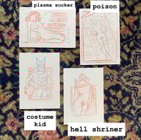 Image 5 of season of the bad guys daily original sketches