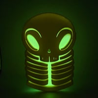 Image 2 of  7.5 in Mega Skelly - yellow