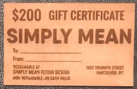 Gift Certificate