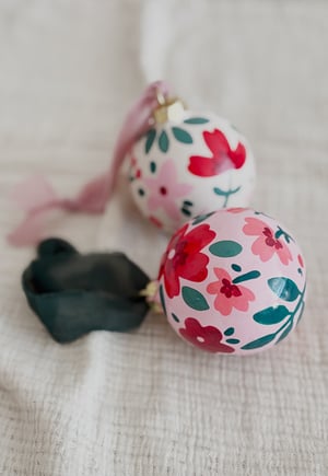 Image of ADORNOS DE NAVIDAD PINTADOS A MANO - 6