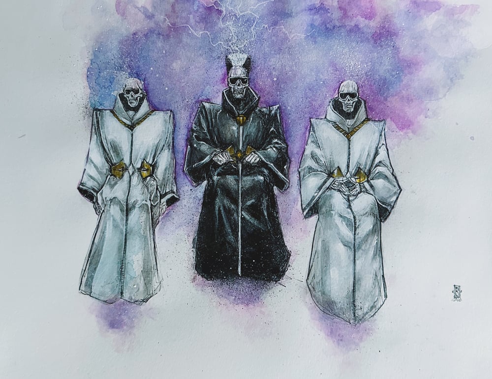 Image of BILL & TED EXCELLENT ADVENTURE (ORIGINAL DRAWING)