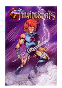 Image 1 of Lion-O original artwork