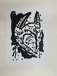 Image 1 of 'Kivan' (dibujo de mascara de Angel Borroto)